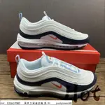 【HOT】 NIKE AIR MAX 97 白藍 子彈 全掌氣墊 休閒 運動 男女款 DM2827-100