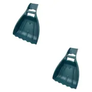 2Pcs Hand Rake Leaf Grabbers Debris Yard Scoops Porch Leaf Scoops and Claws