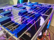 GPU Mining Rig Hangers for Wire Racks Universal Lot CRYPTO Miner Mining 6 Pack