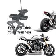 License Plate Holder Rear Tail Tidy Fender For Street Triple 765RS 765R 765S