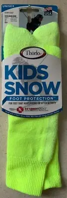 THORLOs Kids Snow Over Calf Winter Ski Sports Socks Unisex Size US Y 10-13 NEW
