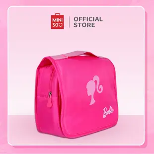 Miniso X Barbie 化妝包洗漱包旅行包化妝包化妝包掛鉤安裝