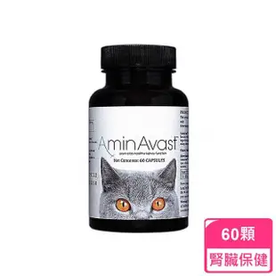 【美國 AminAvast】胺腎 300mg 60顆 貓、小型犬用(中老年貓犬急性 慢性腎衰竭維護 胺腎)