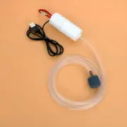 USB Aquarium Mini Nano Air Pump, Fish Tank Small Air Bubbler with Air Stone and