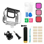 Waterproof Case for GoPro Hero 12 11 10 Housing with Anti Fog Inserts Protector