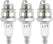 3Pcs L7T Spark Plugs for 36cc 43cc 47cc 49cc 52cc 2-Stroke Small Engine Chainsaw Trimmer Mower Blower Brushcutter Replace NGK BPMR7A BPM7A Champion RCJ6Y RCJ7Y Spark Plug