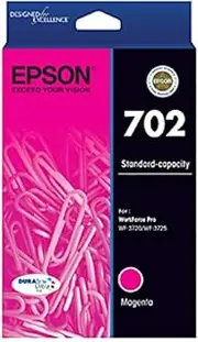 Epson C13T344392 702 Magenta Ink Cartridge (Genuine) Standard