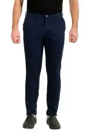 Hugo Boss Men's "Kaito3-WS1-D" Blue Straight Leg Pants US 32R IT 48