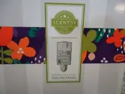 SCENTSY TAKE ME HOME NIGHT LITE WAX WAMER LOVE LIVES HERE (new) (A)