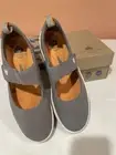 Clarks Cloudsteppers Arla Air Grey 6.5 M, Hook & Loop Closure