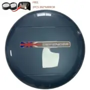 Tasman Blue Spare Tire Cover Portecor Fits For Defender 90 110 130 2020-2025