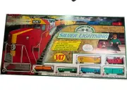 Bachmann Silver Lightning Train Set 147 Pieces E-Z Track System 7 Cars BRAND NEW