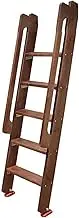 Wooden Bunk Bed Ladder, Home Replacement Ladder for Bunk Beds, with Handle and Non-Slip Rubber Feet, Suitable for Loft Bedroom Dormitories, Can Be Customized (Size : 150cm(59in))