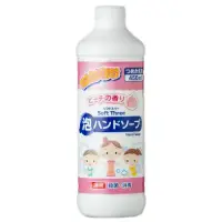 在飛比找博客來優惠-日本Soft Three泡沫洗手乳補充瓶(蜜桃香)450ml