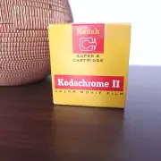Kodak KODACHROME II Color Film Super 8 Expired 06/73 Sealed 50 ft Roll KA 464