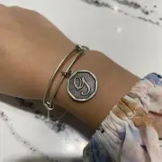 ALEX AND ANI Initial Bracelet