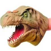 2pack Hand Puppet Rubber Realistic 6 Inch Tyrannosaurus Rex Dinosaur Hand Puppet