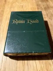 Kings Wild Project Playing Cards Robin Hood Gilded in Book Case