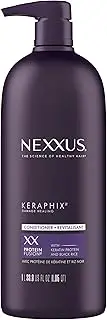 Nexxus Keraphix ProteinFusion Conditioner with Keratin Protein and Black Rice Conditioner for Damaged Hair 33.8 oz
