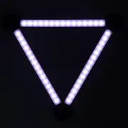 6 Set RGB LED Wall Light BT APP Remote Control Music Sync Splicing RGB Light CHU