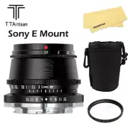 TTArtisan MF 35mm F1.4 APS-C Frame Large Aperture Camera Lens For Sony E Mount