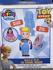 Toy Story 4 - Cra-Z-Art Softee Dough Mold N' Play 3D Figure Maker - Bo Peep