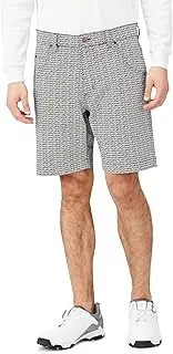 PEARLY GATES(パーリーゲイツ) Parly Gates 053-3232803 Men's Shorts (Painted Logo Pattern, Stretchable, Breathable, Golf), 011_Black x White
