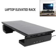 Desktop Monitor Stand Computer Screen Riser USB 2.0 Charging Laptop Stand