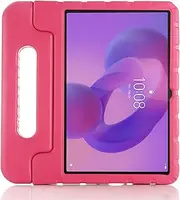 Kids Case for Lenovo Tab 10.1 inch 2025 TB-311FU TB-311XU, Handle Stand Lightweight EVA Foam Bumper Protective Rugged Drop Protection Child Proof Cover for Lenovo Tab 10.1 inch 2025 TB-311FU TB-311XU
