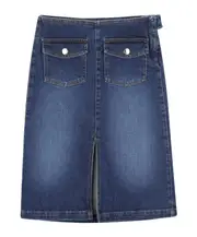 denim midi skirt 14Y,12Y Blue
