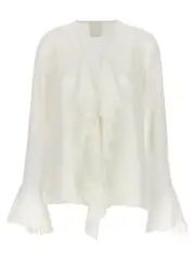 [Givenchy] Givenchy-4g Camicie Bianco-Donna 42FR White