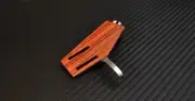 Custom-Made Headshell for Lenco L75 made of Rosewood by Stanley-Engineering
