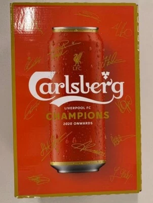 Liverpool FC Premiers 2019/20 Carlsberg Commemorative Beer slab sold out 2025