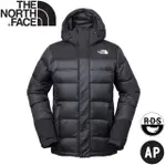 【THE NORTH FACE】男 防潑水羽絨連帽外套《黑》3RKB/羽絨外套/連帽外套(悠遊山水)