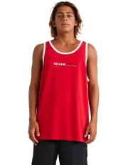 [Quiksilver] Quik International Tank in Red