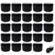24 Pc Round Plastic Storage Screw Lid Empty Cosmetic Jar 17Oz 7795735134917
