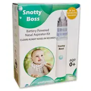 Snotty Boss Battery Operated Nasal Aspirator Kit