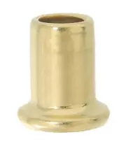 B&P Lamp 1" Stamped Steel Neck, Brass Plated