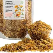 Siberian Green Calendula Flowers Petals Tea 227g (8 oz) Dried Marigold Wild Harvested Altai Golden Mountains
