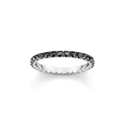 Buy Delicate Ring with black zirconia by Thomas Sabo online - THOMAS SABO Australia