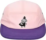 [Nordicbuddies] Unisex Kids Little My Pranking Moomin Five Panel Cap, Pink, One Size, Pink, Einheitsgröße