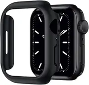TF7 TF07MB41 Apple Watch Hard Case, Air Skin for Apple Watches, Protective Cover, Shockproof, Easy to Install, Matte Black, Series 0.3/1.6 inches (8, 7/41 mm)
