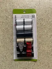 SINGER 60659 Polyester Hand Sewing Thread 12 Mini Spools New