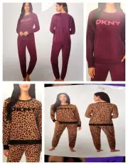 DKNY 2 Piece Lounge Set, Sleepwear. Super Soft Pyjamas. Top & Pants