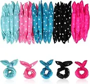 Locisne Flexible Foam Sponge Hair Curlers, No Heat Hair Curlers Magic Pillow Soft Hair Rollers Spiral Curls Set Hair Care DIY Styling Tools Comfy to Sleep on 40pcs