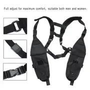 Abbree Universal Shoulder Holster Chest Bag for Baofeng UV-5R UV82 Two Way Radio