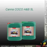CANNA COCO Medium Nutrient A&B 2x5L Hydroponics Grow Nutrient