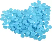 200 Pcs Fish Tank Rocks Glow in the Dark,Pebbles Stone for Fish Tank Aquarium Ga