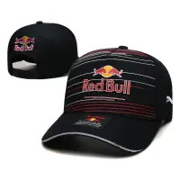 在飛比找蝦皮購物優惠-Red Bull Racing F1 團隊黑色概念帽