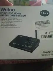 Wuloo Wireless Home Intercome System 3 Pack